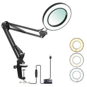 SR5X-LED-işikli-Masaustu-Buyutec-Katlanabilir-Ayarlanabilir-5X